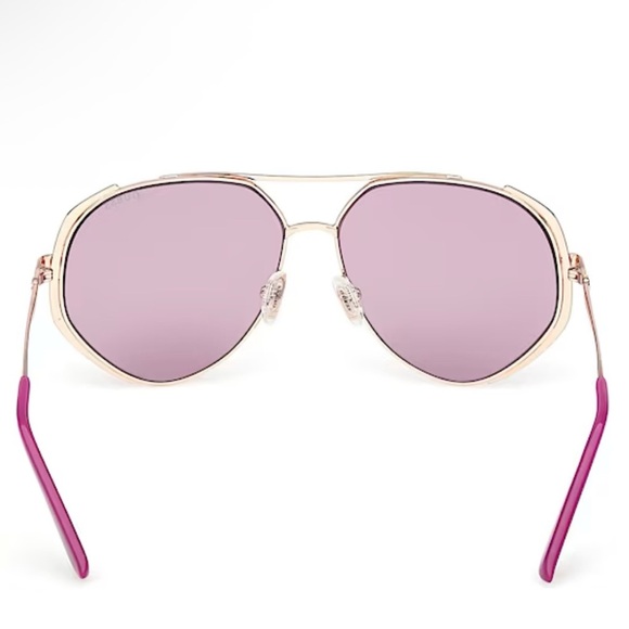 Guess Pink Aviator Sunglasses - Picture 2 of 8